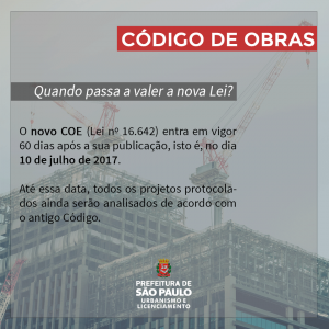 COE/SP - Lei 16.642